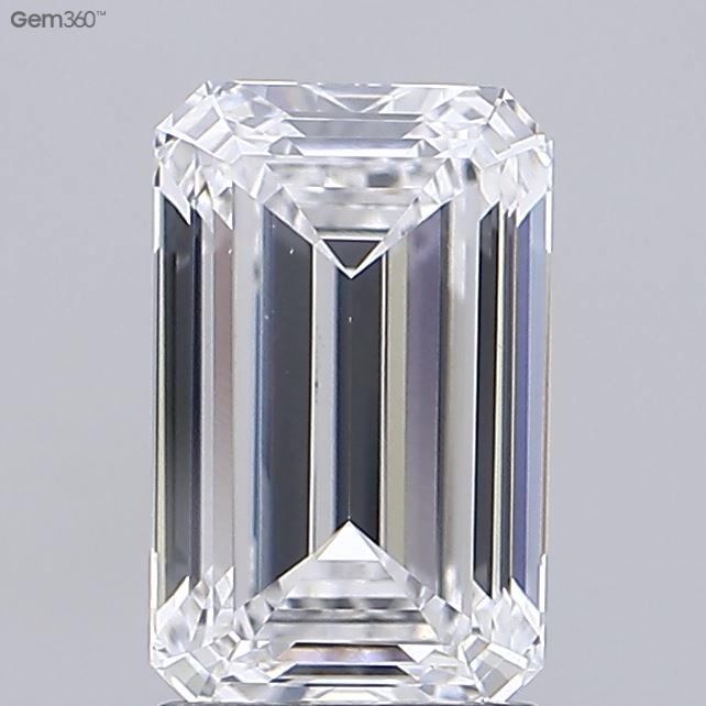 Lab Grown Diamond 2,37Ct D-VS1 Emerald - IGILG788644762 1