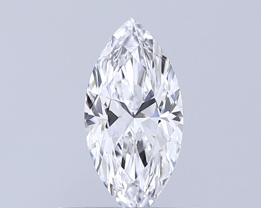 Diamond Natural 0,4Ct D-IF Marquise - GIA2568101942 1