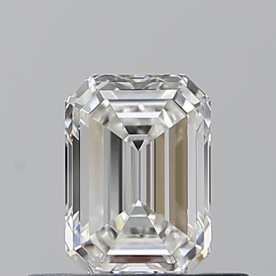 Diamond Natural 0,5Ct H-VVS2 Emerald - GIA5553875260 1
