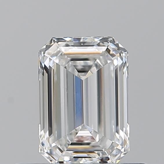Diamond Natural 0,54Ct E-VVS2 Emerald - GIA7551872362 1