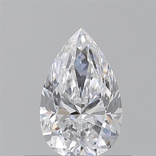 Diamond Natural 0,5Ct D-IF Pear - GIA2556862107 1