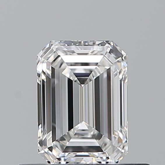 Diamond Natural 0,56Ct F-VVS1 Emerald - GIA1557886948 1