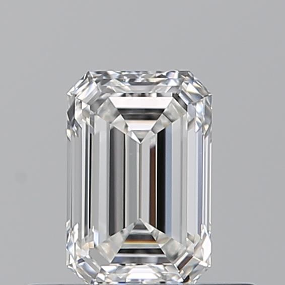 Diamond Natural 0,5Ct F-VS1 Emerald - GIA6552887022 1