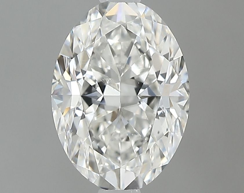 Diamond Natural 1Ct G-SI2 Oval - GIA7563085554 1