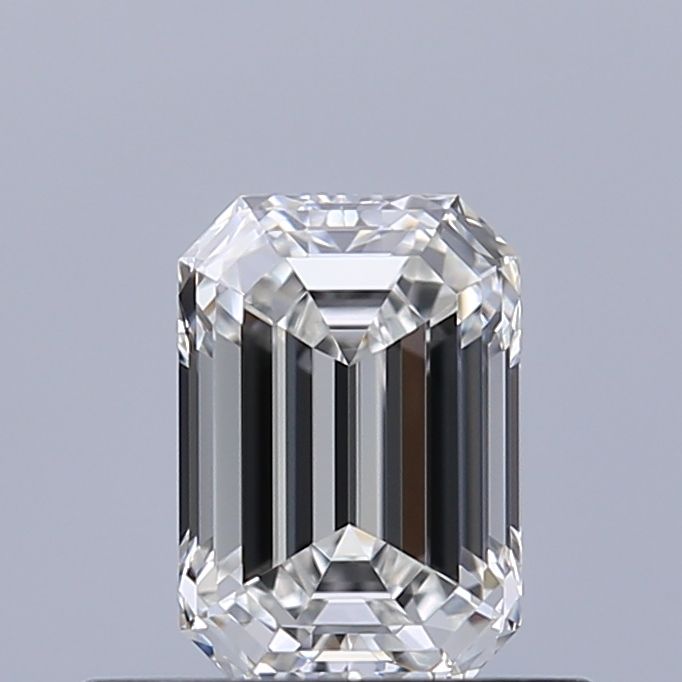 Diamond Natural 0,51Ct F-VVS1 Emerald - GIA2564086713 1