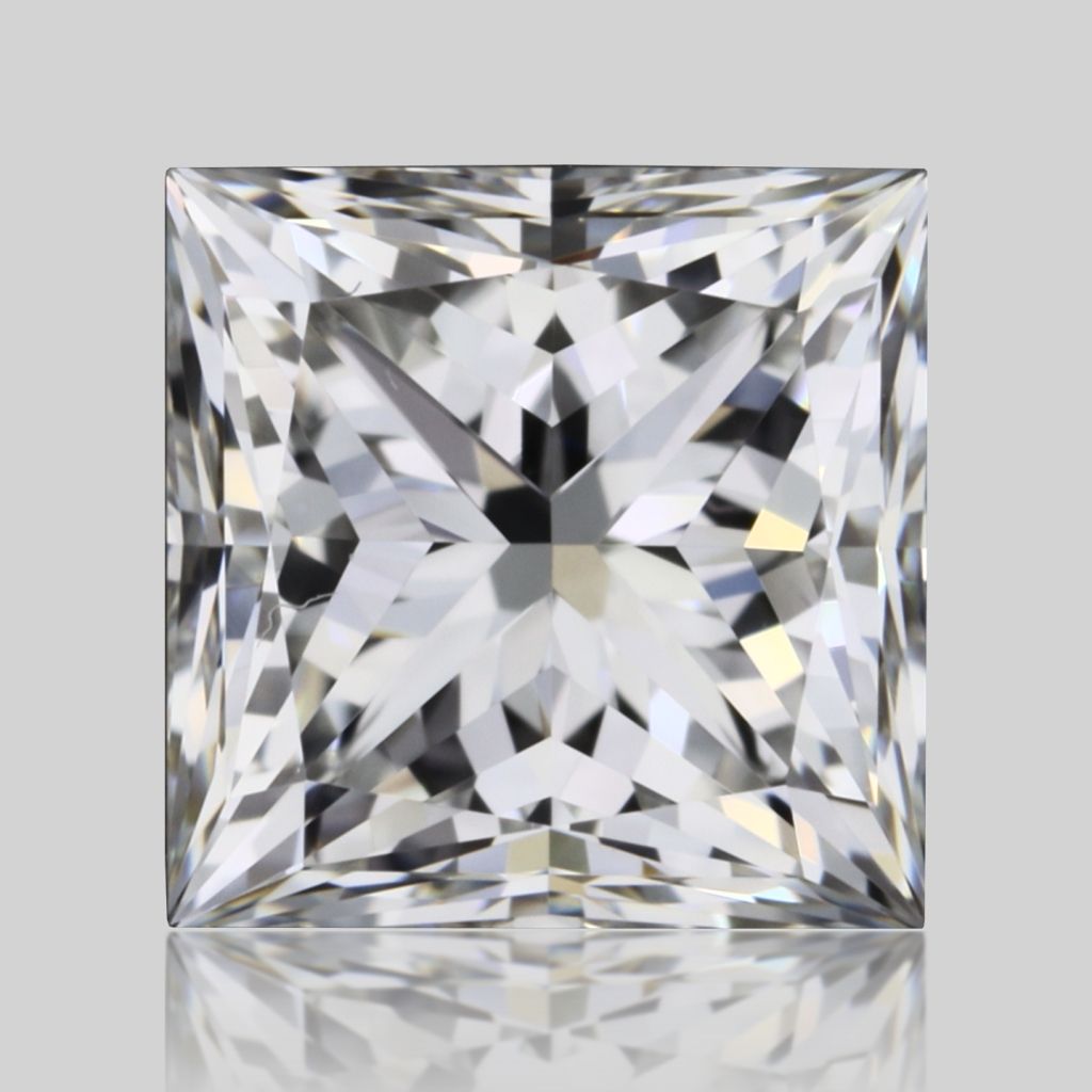 Diamond Natural 0,7Ct G-VVS1 Princess - GIA7558943344 1