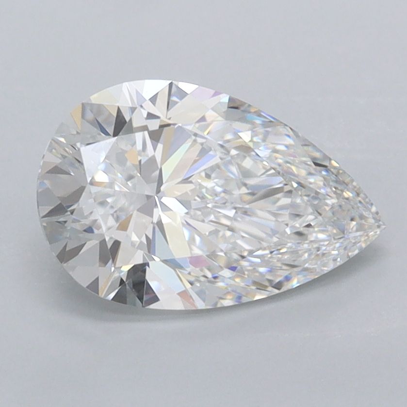 Lab Grown Diamond 1,55Ct D-VVS2 Pear - IGILG815626639 1