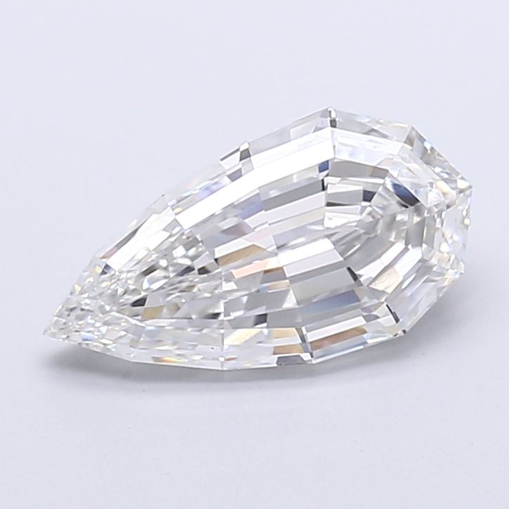 Lab Grown Diamond 2,97Ct F-VVS2 Pear - IGILG825635550 1