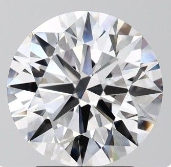 Lab Grown Diamond 2,89Ct D-VS1 Round - IGILG697501442 1
