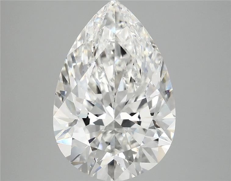 Lab Grown Diamond 3,38Ct F-VS1 Pear - IGILG819651813 1