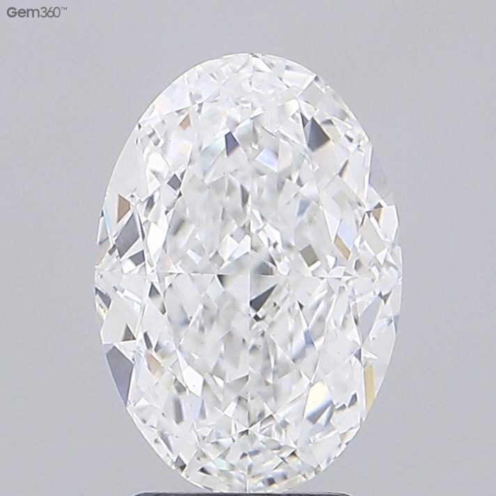 Lab Grown Diamond 3,8Ct E-VS1 Oval - IGILG828619199 1