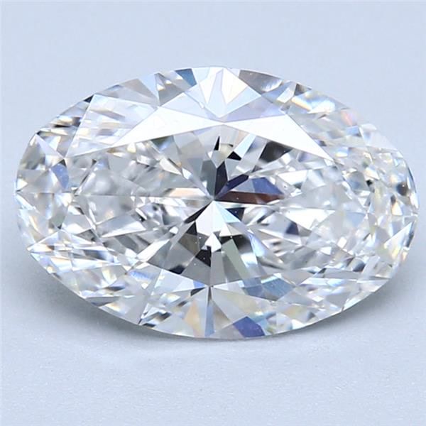 Lab Grown Diamond 2,06Ct D-VS1 Oval - IGILG818614055 1