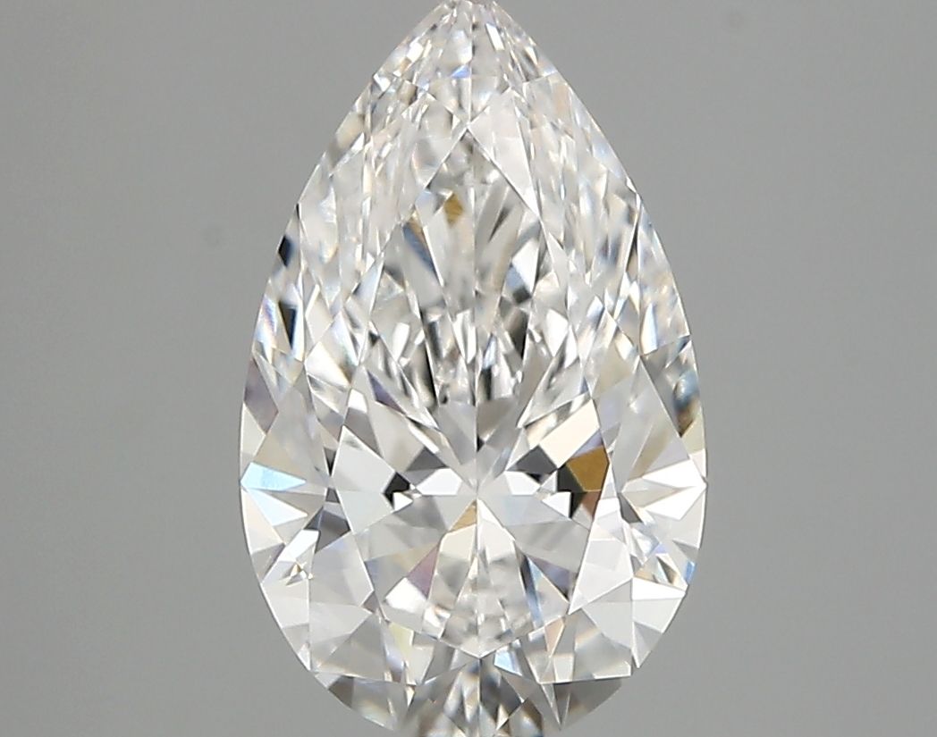 Lab Grown Diamond 2,34Ct F-VVS1 Pear - IGILG829618479 1