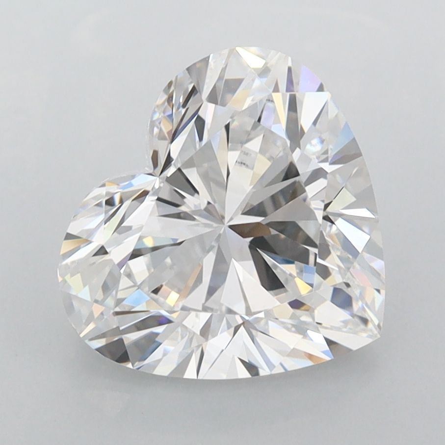 Lab Grown Diamond 2,87Ct D-FL Heart - IGILG818667587 1