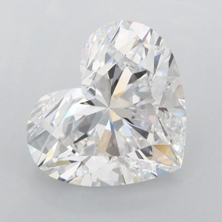 Lab Grown Diamond 2,33Ct D-FL Heart - IGILG818667582 1