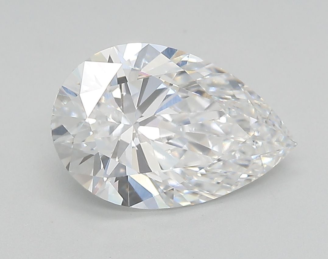 Lab Grown Diamond 2,2Ct D-VVS1 Pear - IGILG828641096 1
