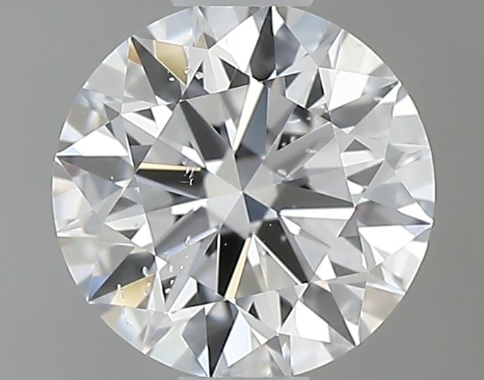 Diamond Natural 0,6Ct D-SI2 Round - GIA7563109872 1