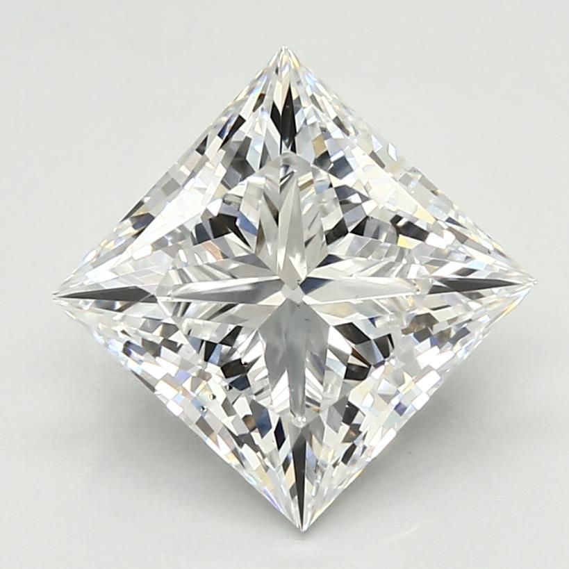 Lab Grown Diamond 2,6Ct D-VS2 Princess - IGILG631407406 1