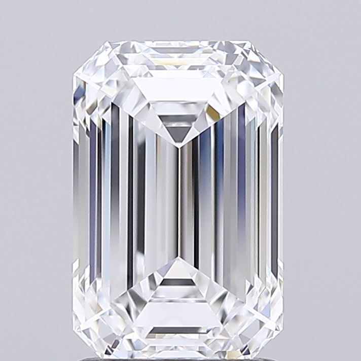 Lab Grown Diamond 2Ct D-FL Emerald - IGILG823694869 1