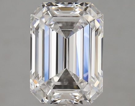 Lab Grown Diamond 2,82Ct D-FL Emerald - IGILG818623822 1