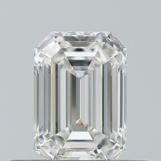 Diamond Natural 0,5Ct F-IF Emerald - GIA2566094031 1
