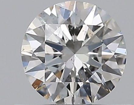 Diamond Natural 0,4Ct H-SI2 Round - GIA6551132032 1