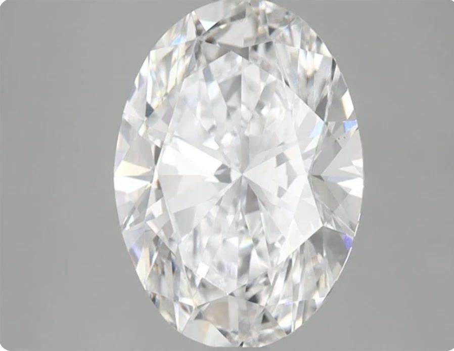Lab Grown Diamond 3,43Ct D-VS1 Oval - IGILG816679561 1