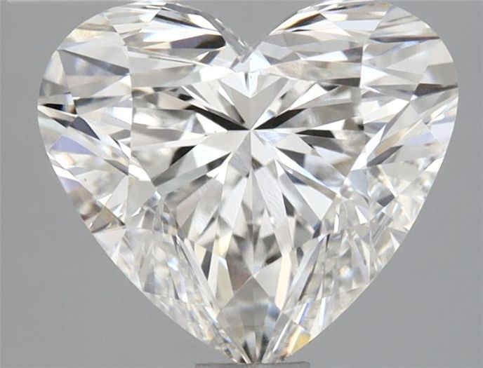 Lab Grown Diamond 1,61Ct F-VS1 Heart - IGILG764651434 1