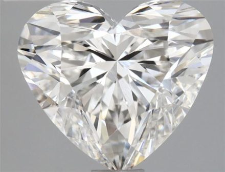 Lab Grown Diamond 1,61Ct F-VS1 Heart - IGILG764651434 1