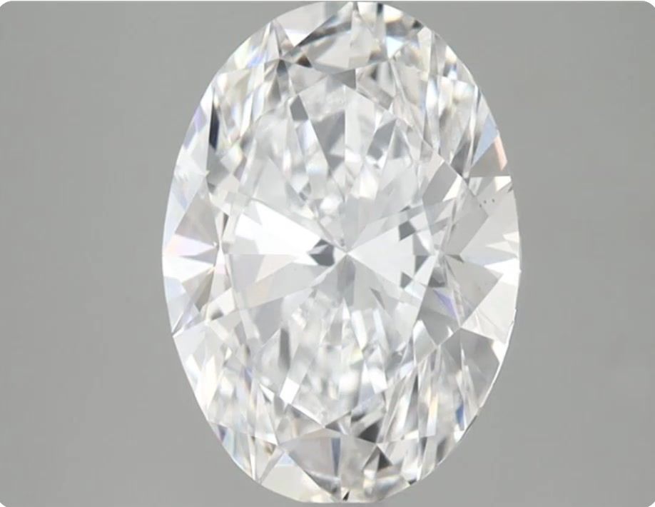 Lab Grown Diamond 3,11Ct D-VS1 Oval - IGILG821650577 1