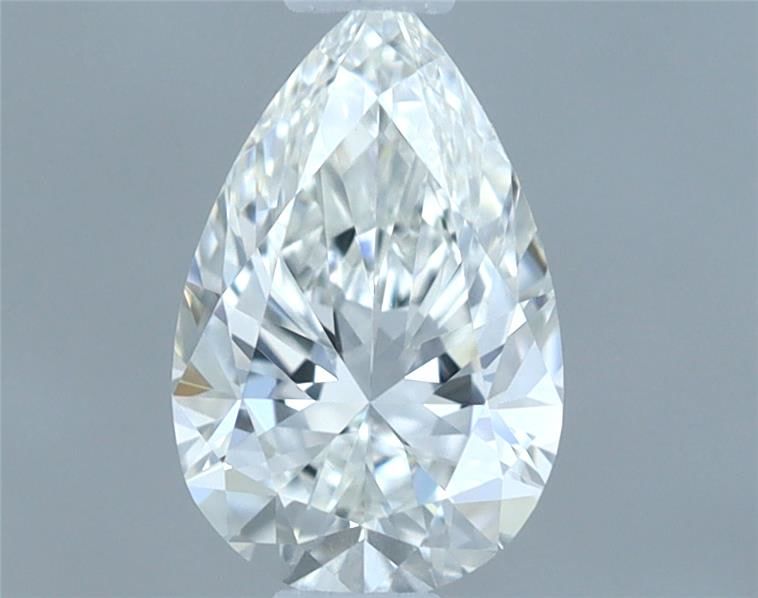 Diamond Natural 0,51Ct F-IF Pear - IGI706509683 1