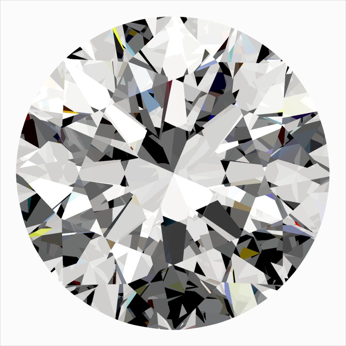 Diamond Natural 0,5Ct F-VS2 Round - GIA2557909662 1