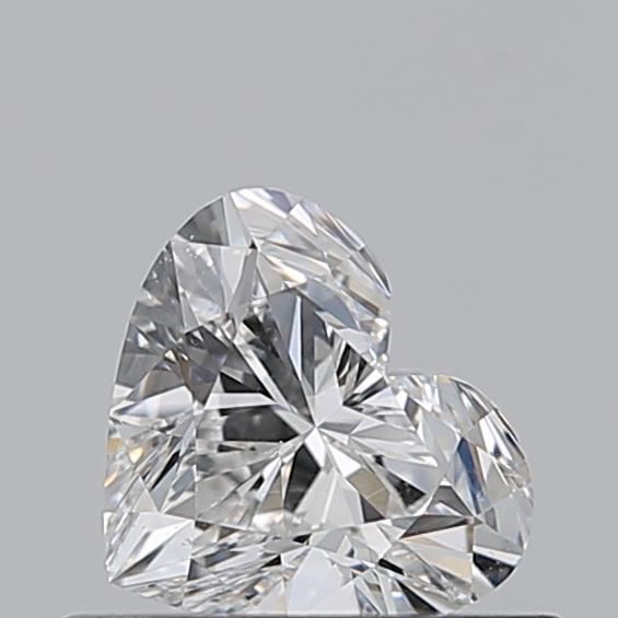 Diamond Natural 0,52Ct F-SI1 Heart - GIA6551839300 1