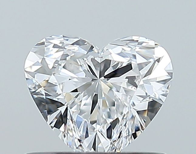 Diamond Natural 0,6Ct D-SI1 Heart - GIA6562041537 1
