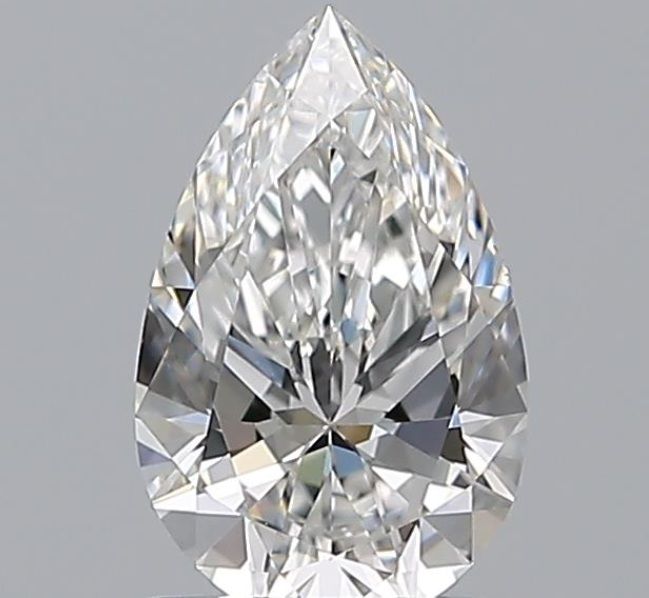 Diamond Natural 1Ct F-VS2 Pear - GIA7546573520 1
