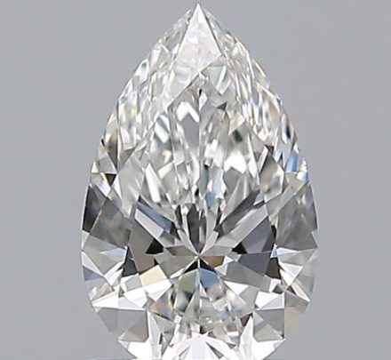 Diamond Natural 1Ct F-VS2 Pear - GIA7546573520 1