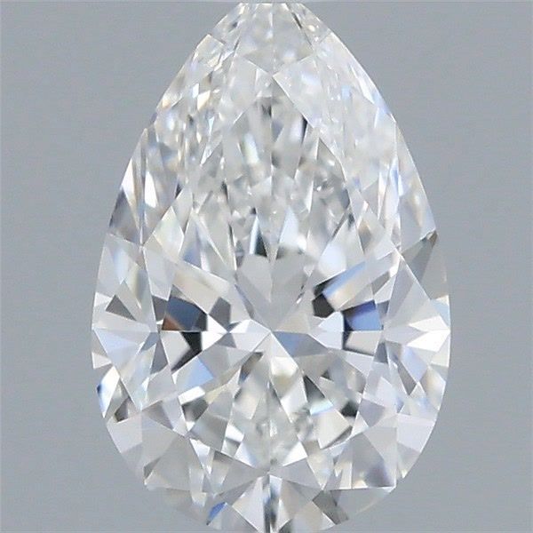 Diamond Natural 0,51Ct F-VVS2 Pear - GIA5553714623 1