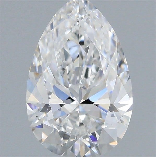 Diamond Natural 0,62Ct F-VS2 Pear - GIA6552715002 1