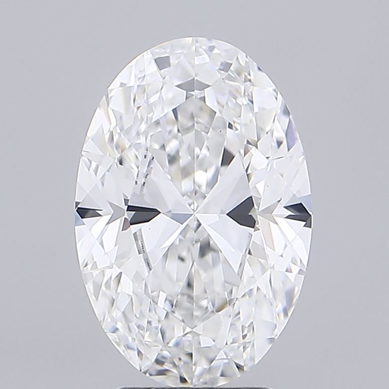 Lab Grown Diamond 3,99Ct D-VVS2 Oval - IGILG826633647 1