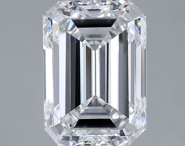 Lab Grown Diamond 2,74Ct D-VVS2 Emerald - IGILG819672737 1