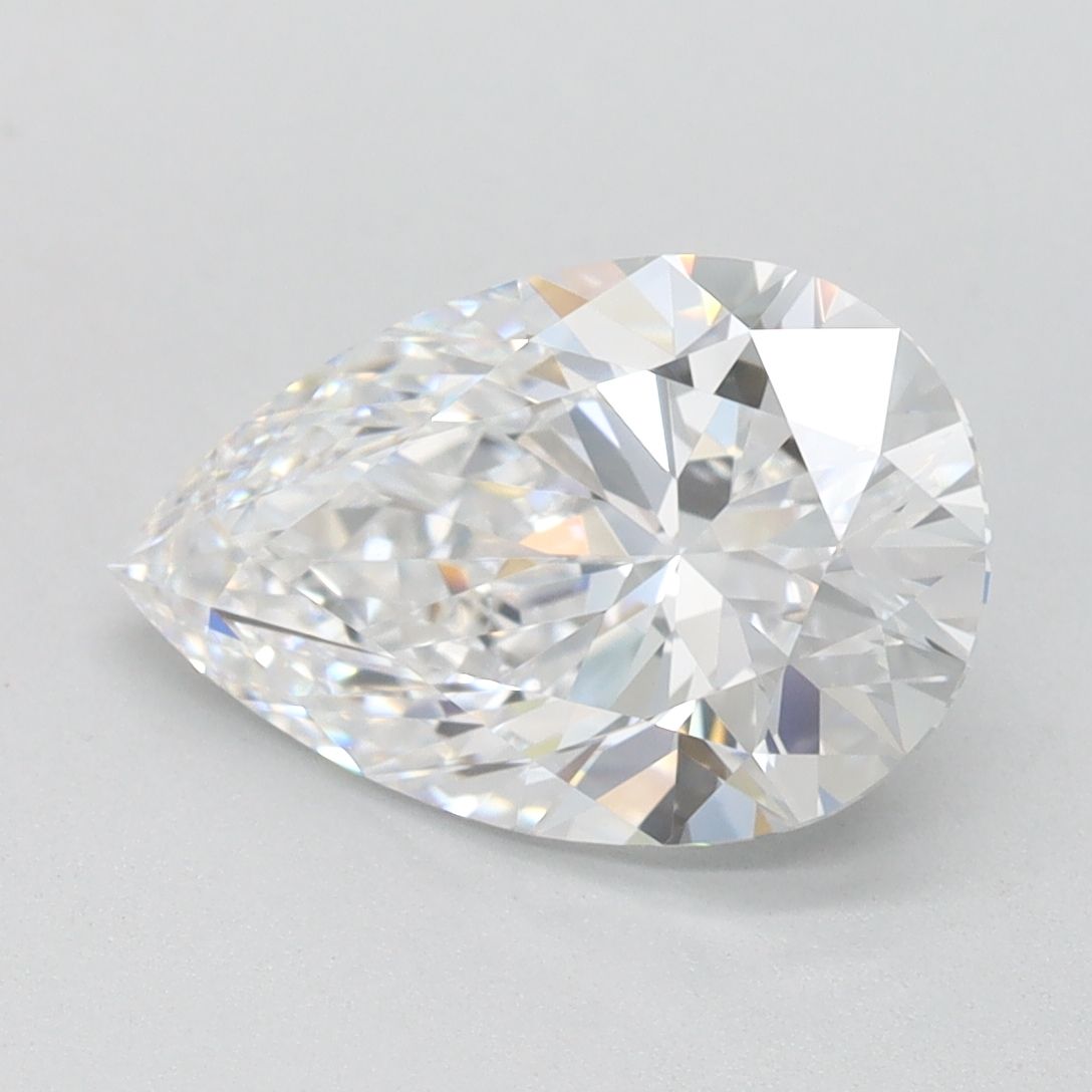 Lab Grown Diamond 2Ct D-FL Pear - IGILG818683471 1