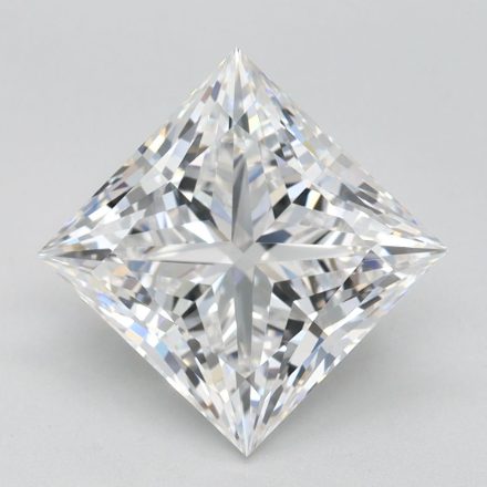 Lab Grown Diamond 3,14Ct D-IF Princess - IGILG795633149 1