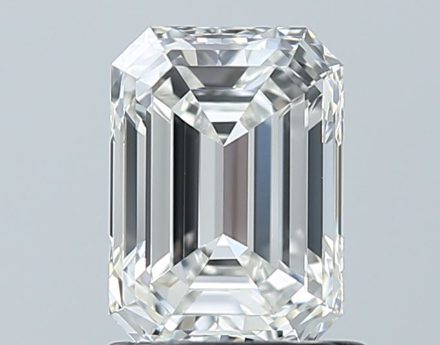 Diamond Natural 1,24Ct G-VVS1 Emerald - GIA5242029838 1