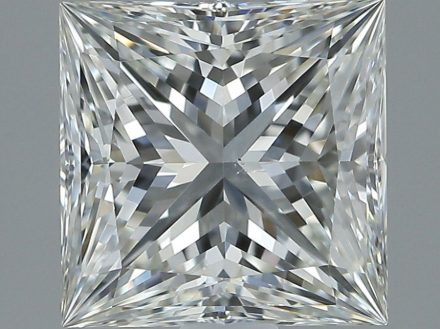 Diamond Natural 1,62Ct I-VS2 Princess - GIA5543033250 1
