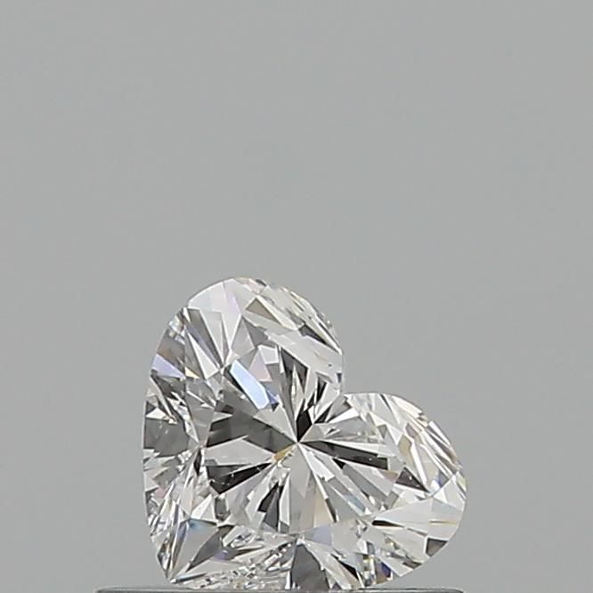 Diamond Natural 0,52Ct F-SI1 Heart - GIA7551839013 1