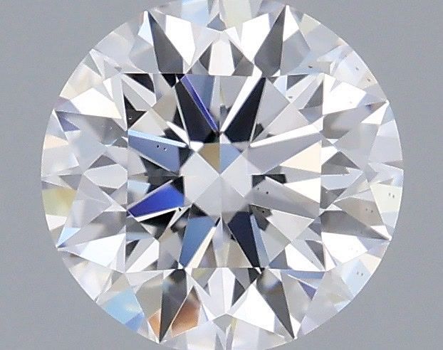 Diamond Natural 0,63Ct D-SI1 Round - GIA5556976167 1