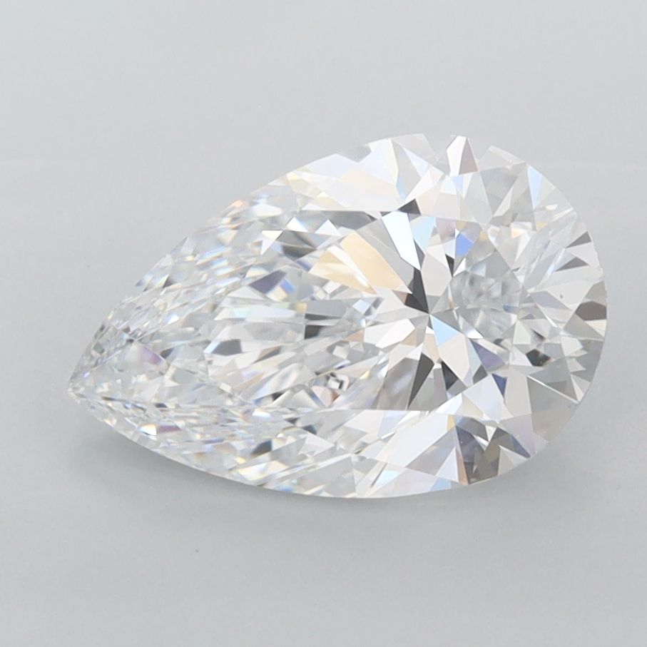 Lab Grown Diamond 1,91Ct D-FL Pear - IGILG818659421 1