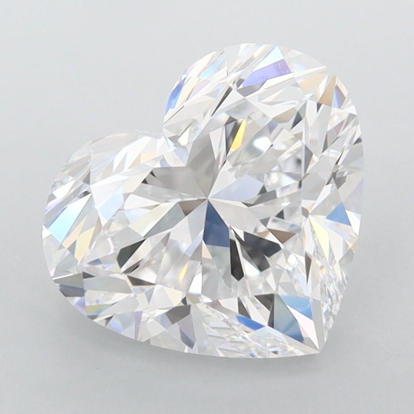 Lab Grown Diamond 2,79Ct D-FL Heart - IGILG825632091 1