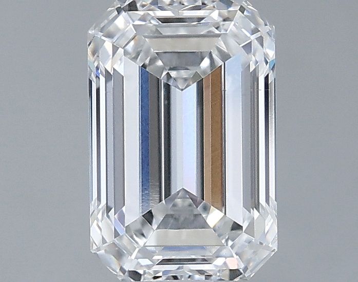 Lab Grown Diamond 1,74Ct E-VS1 Emerald - IGILG818619873 1