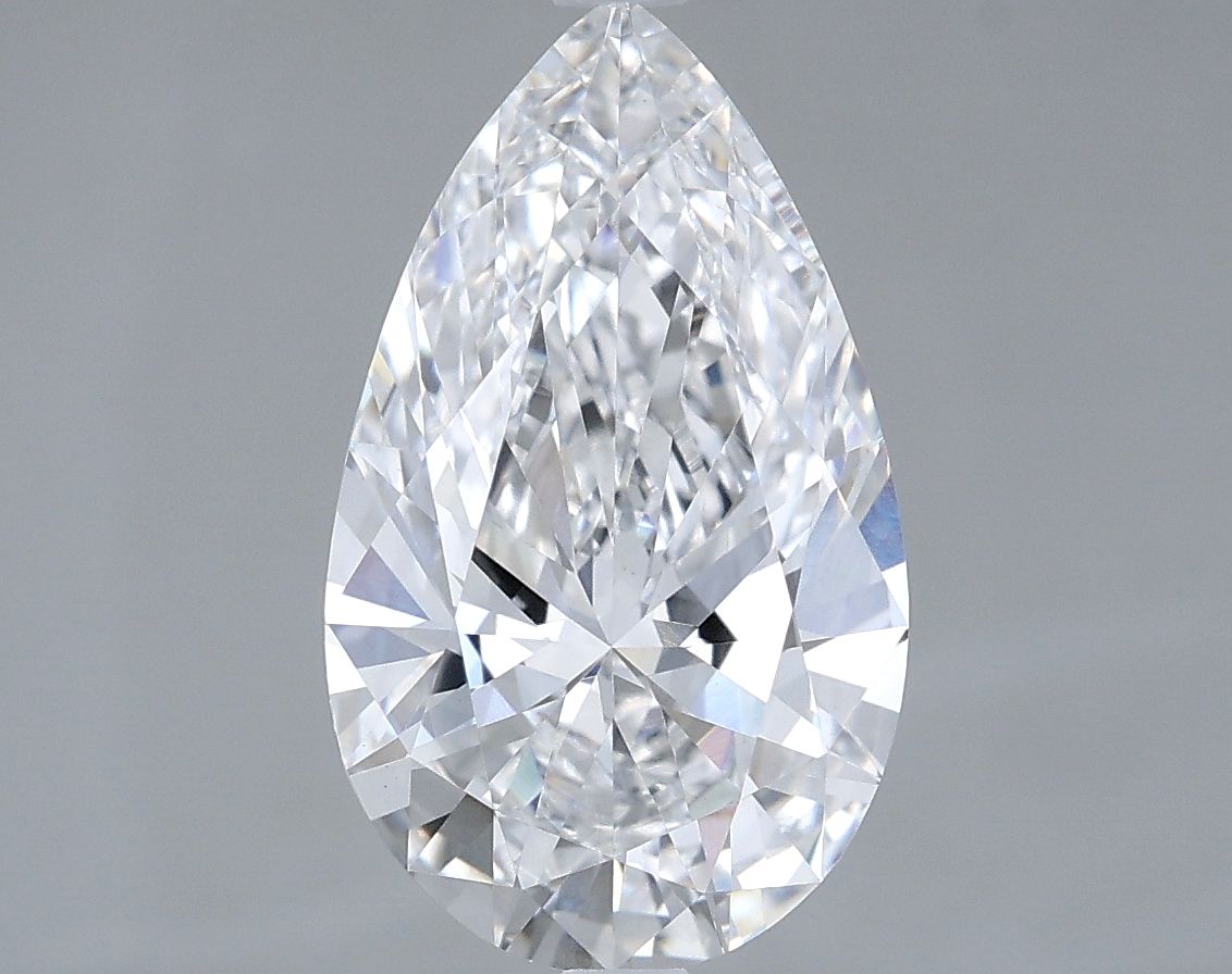 Lab Grown Diamond 3,04Ct D-VVS2 Pear - IGILG818623230 1